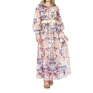NEW STELLINO viola maxi dress in multi floral